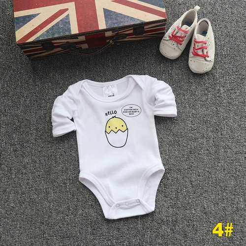 Детское боди, осенняя детская летняя одежда, хлопковый лонгслив для новорожденных, с акцентом на бедрах