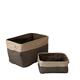 Nordic ins linen storage basket desktop sundry storage box cosmetics snack storage basket remote control storage box