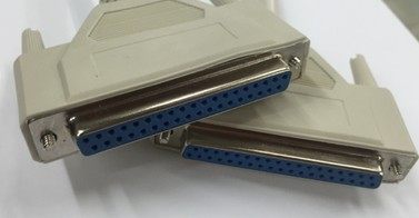 DB37P 37P 37 core hole rotary transfer DB37 core to maternal serial wire connection line 1 5m long