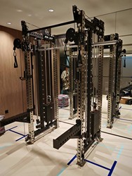 Fifth Version Squat Rack, Bench Press Rack, Smith Machine, Gantry Comprehensive Trainer, Double Bird Trainer