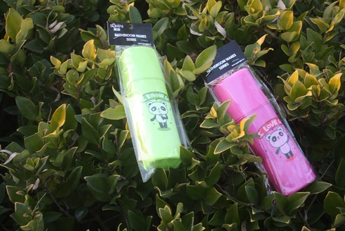 Мультяшная портативная система хранения для путешествий, коробка для хранения, зубная щетка