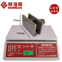 Celinse 304 material Stainless steel rectangular 160*90 specification glass clamp rectangular glass clamp