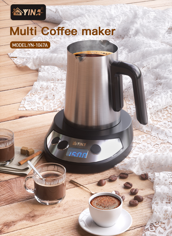Export Cross-Border Multifunctional Milk Frother Turkish Coffee Maker Coffee Pot Turkish Coffee Maker