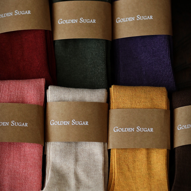 【Yuppie Style】Golden Sugar Candy Color Spring/Summer Thin Striped Mid-Calf Socks, Perfect for Loafers 【Yuppie Style】Golden Sugar Candy Color Spring/Summer Thin Striped Mid-Calf Socks, Perfect for Loafers