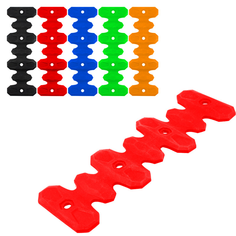 Motorcycle modified exhaust pipe insulation cover silicone short KTM exhaust tube scraping - resistant cover protective cover