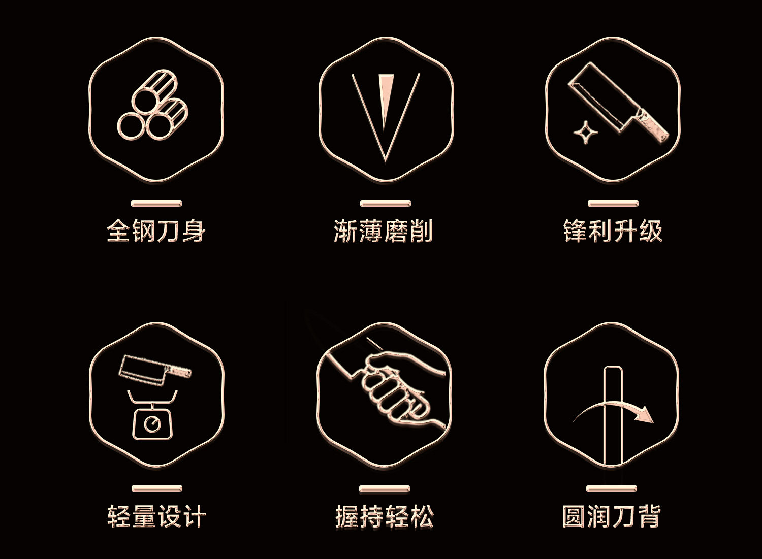 安享好物 安享A级中式菜刀-张小泉启峰切片刀 行标 