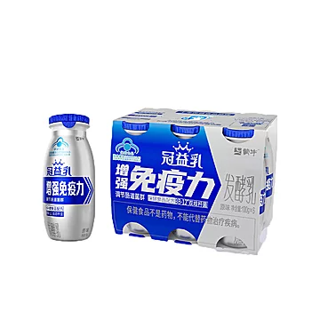 蒙牛冠益乳风味发酵乳酸奶100g*6瓶