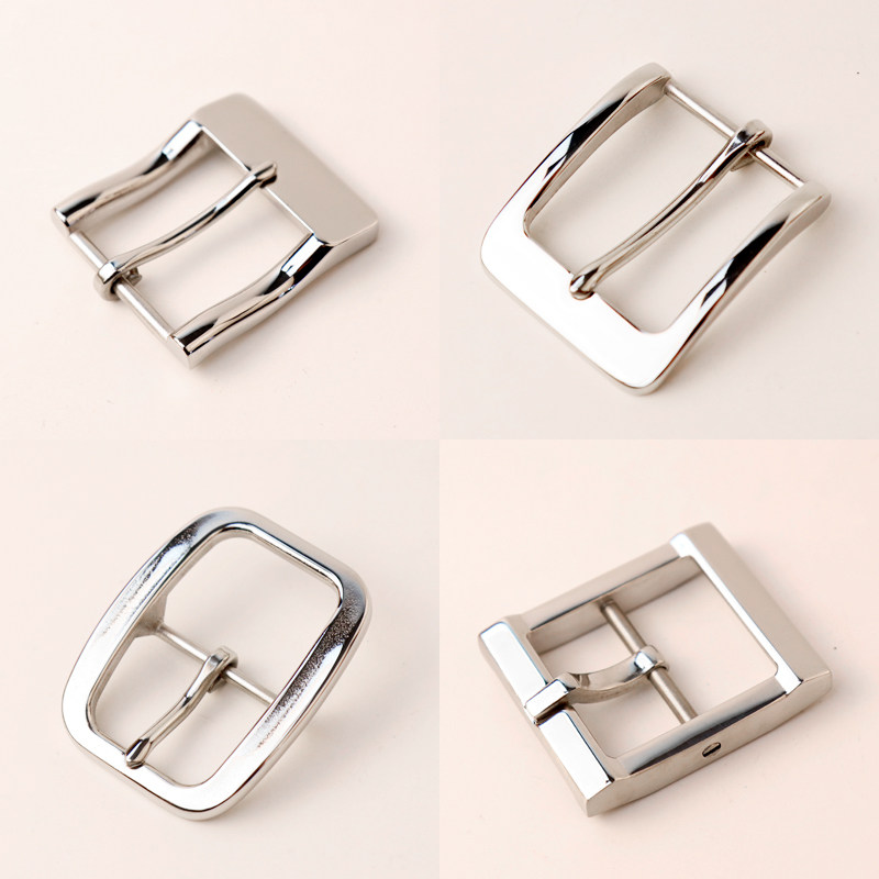 Stainless Steel Strap Buckle Stylus Handcrafted Polished Anti-Allergy Belt Accessories Solid New Days Buckle Zhang's workshop