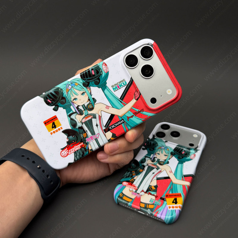 Dizzy 2026 Japan Supergt Mercedes-Benz Amg Classic Hatsune Miku Gsr Racing Livery Phone Case Apple 17Pro Samsung S26Ut Magnetic Version