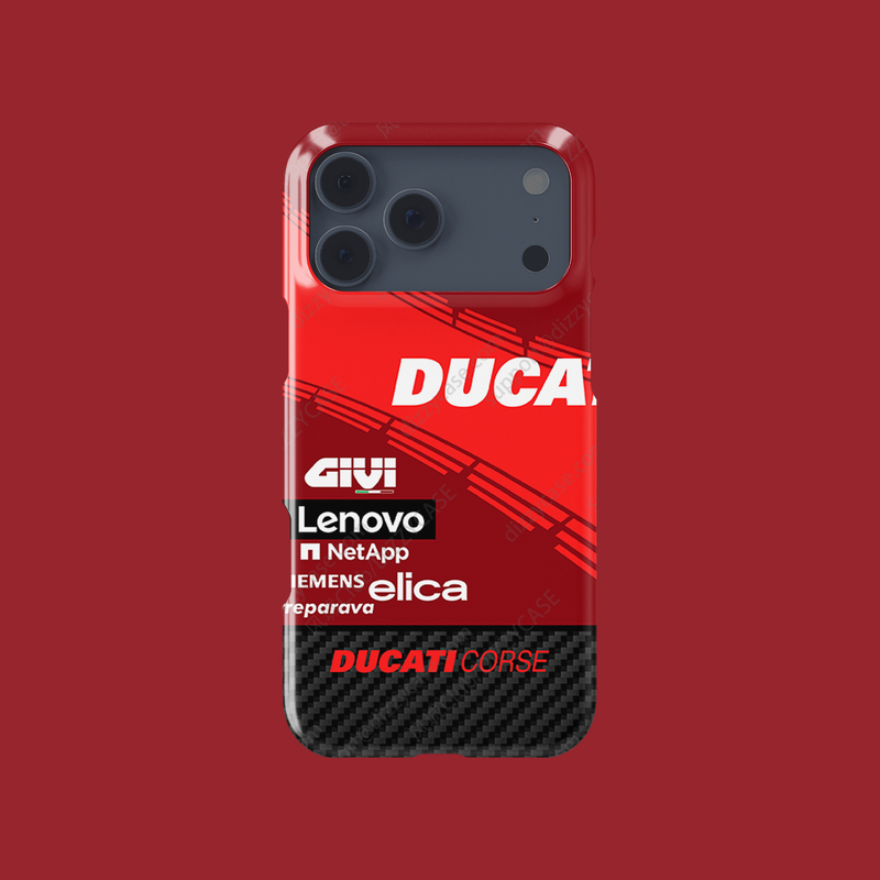 Dizzy Motogp Ducati Lenovo Racing Team Gp24 Racing Livery Fan Edition Phone Case
