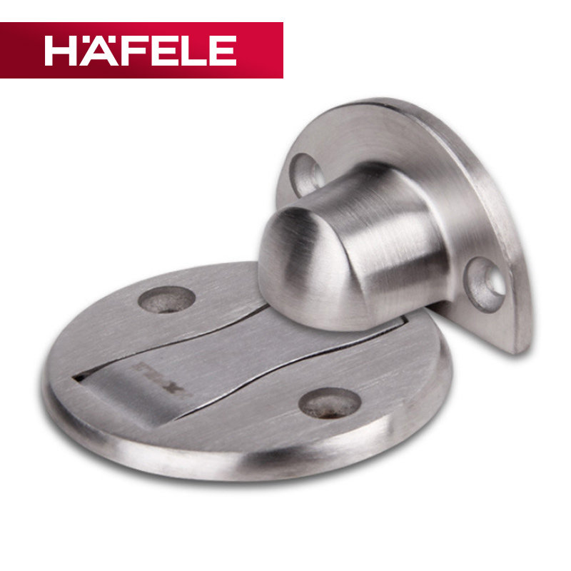 HAFELE door suction invisible 304 stainless steel door touch door stop powder room strong magnetic hidden
