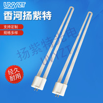  Flat head U-shaped light oxygen fume purification lamp Light oxygen lamp exhaust gas treatment high ozone U-shaped double-tube environmental protection lamp