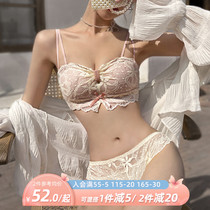 Saki Catechel Sexy Latex Half Cup Thickened Small Chest Coalesch Girl Raw Underwear Flat Chest Special Bra Underpants Suit