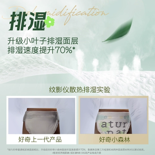 [Заявление] Любопытные бурение маленькие лесные подгузники вставьте брюки NB/S/M/L/XL4 таблетки на выбор