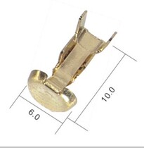 DJ9010A automotive connector 6*30 contact contact sheet fuse contact