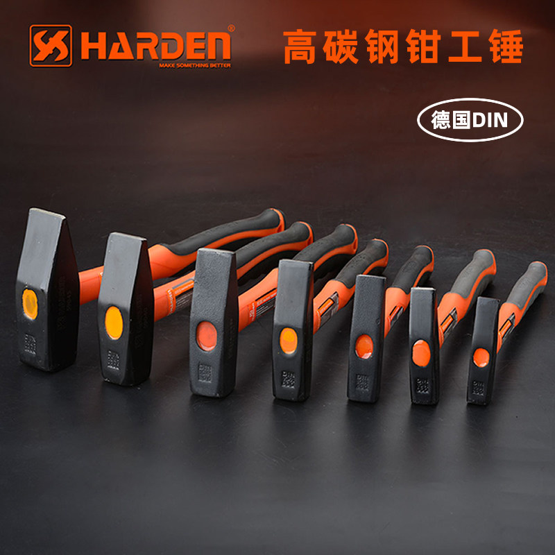 German Hanton fiber handle fitter Hammer Imports Small Iron Hammer Flat Head Hammer Welders Hammer slags Small iron hammer mounting hammer
