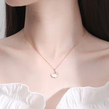 999 sterling silver Three Lives Lucky Necklace for Women's 2024 New Light Luxury and Unique collarbone Chain 520 Valentine's Day Gift