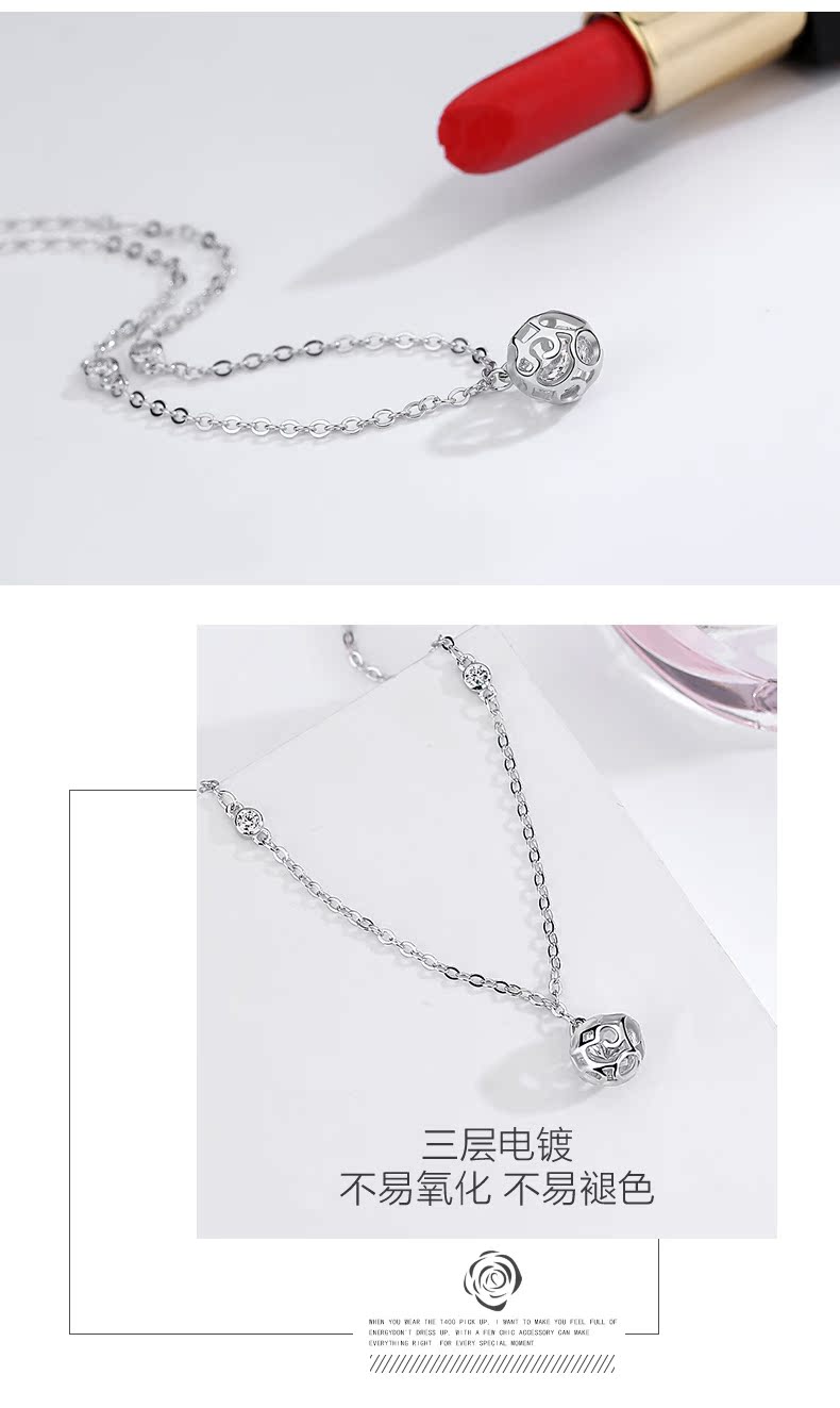 Bạc Qianhui s925 bạc vòng chân nữ mô hình chuông cung điện retro gió quốc gia Phiên bản Hàn Quốc của sinh viên đơn giản Sen chân chuỗi lắc chân vàng 18k