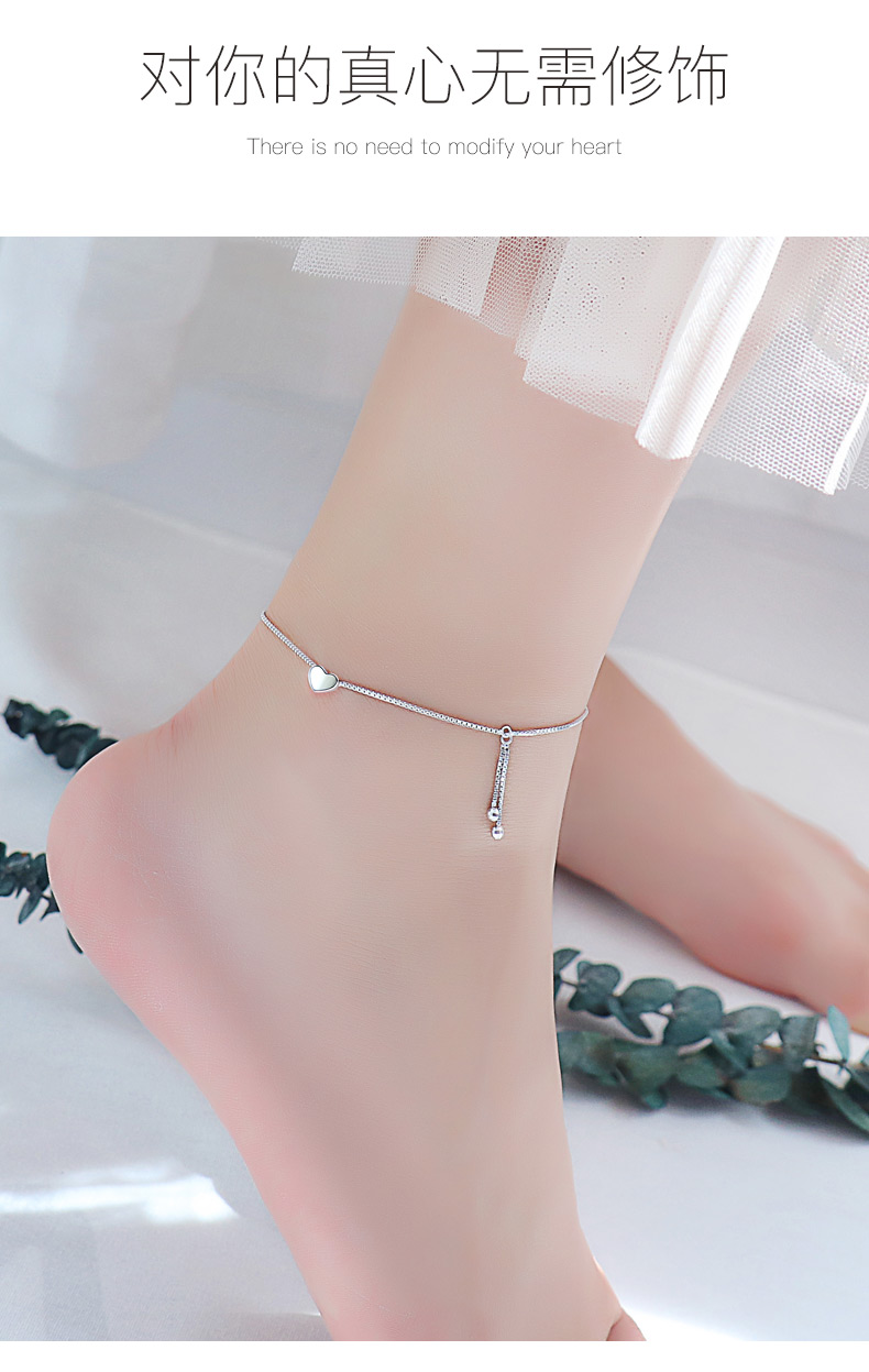 Chaine de cheville Femme en Argenterie - Ref 3103893 Image 17