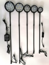 Bamboo plate lamp scenery lamp Water ethnic lamp micro-view lamp Tonic Light Lamp Watergrass Fish Tank Moss Light Nightlight Plant Growth Lamp