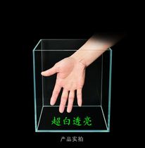 Short square cylinder amphibious cylinder suspended glass cylinder microscape moss cylinder water view cylinder mini-cylinder small bucket fish tropical fish tank