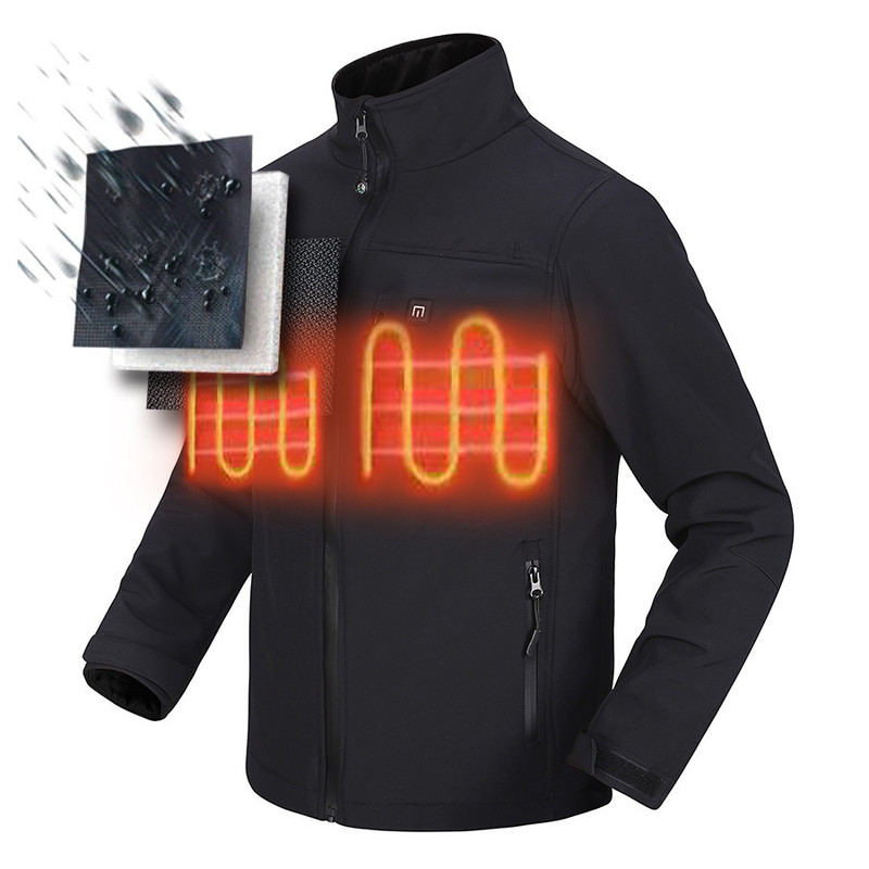 Men's and Women's Smart Heated Jackets USB Charging Outdoor Travel Jackets Heated Clothing Temperature-Adjustable Winter Wear Men's and Women's Smart Heated Jackets USB Charging Outdoor Travel Jackets Heated Clothing Temperature-Adjustable Winter Wear