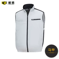 Светло-серый жилет 1 одинарный топ