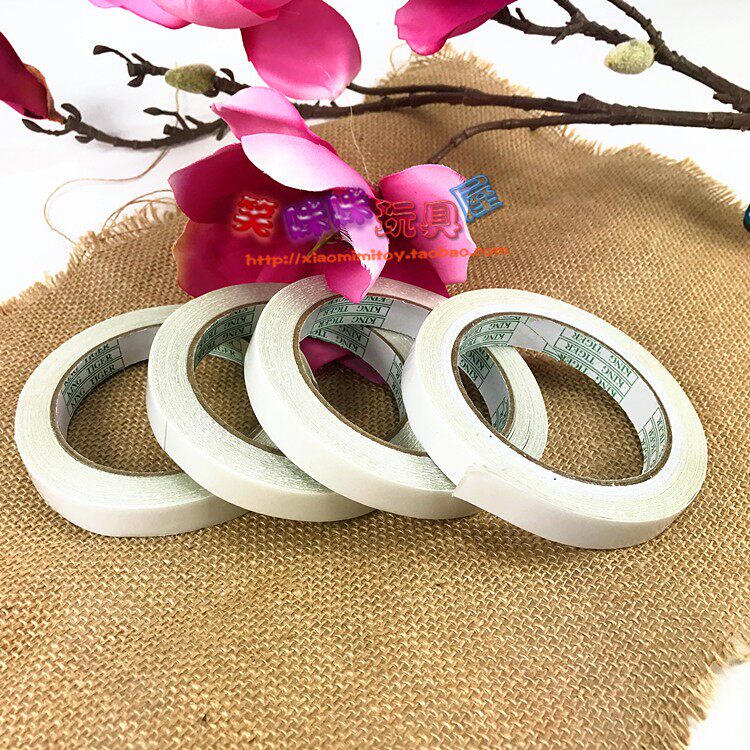 Kindergarten DIY Works Handmade Creative Decoration Material Double-sided Mesh Buki Glued high adhesive mesh cloth Carpet with glue