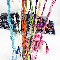 Kindergarten room environment layout partition creative decoration hanging display handmade grass woven door curtain hanging ornaments