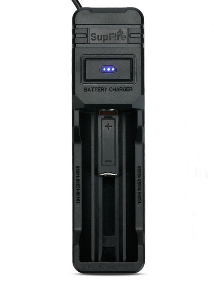 supfire original 18650 lithium battery charger 26650 strong light flashlight intelligent full self-stop