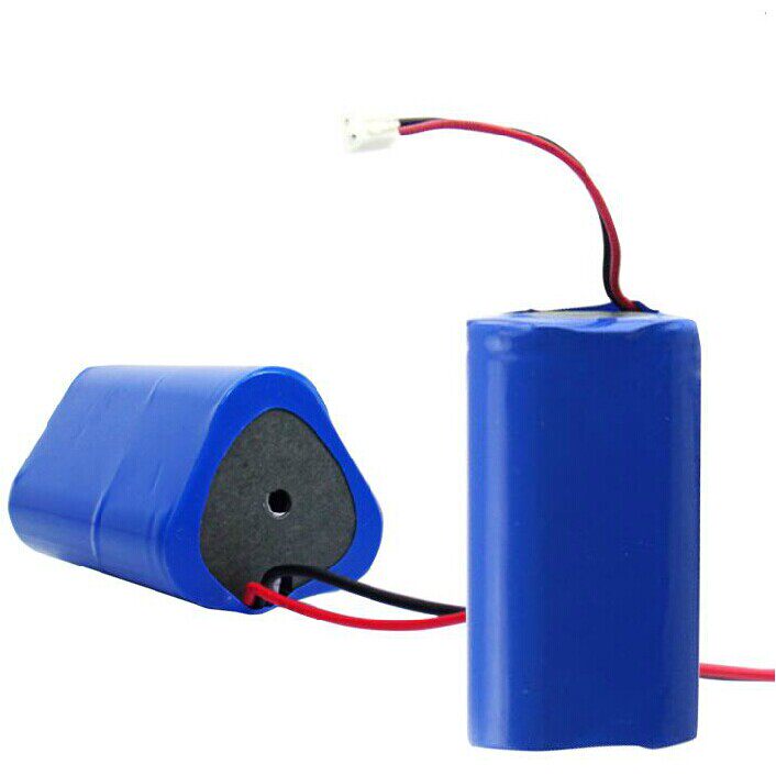 Three-section product word universal fishing light night fishing light 18650 lithium battery pack night fishing light 3 7V battery accessories