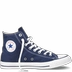 Converse All Star chính hãng cổ điển thường xanh mẫu giày cao cổ đôi giày vải Plimsolls