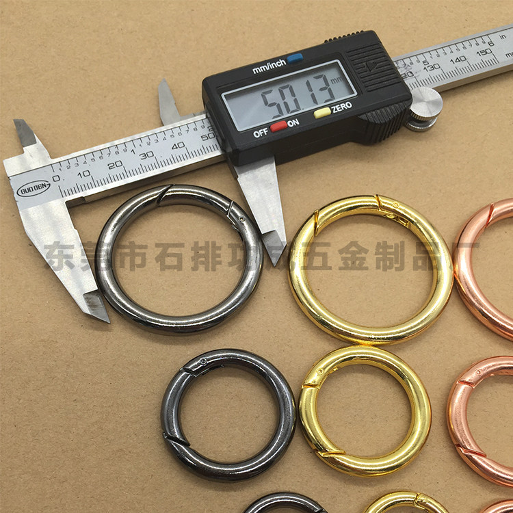 bag ring bag buckle ring bag accessories can open ring iron ring circle metal ring movable ring open ring