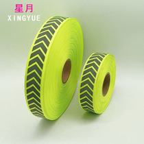 Bright Arrows Reflective Strips Webbing Webbing Night Traffic Warning With Light Reflective Student School Bag Clothes