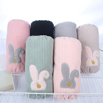 2021 New cute cartoon Lady sleeve long adult office work sleeve winter student down jacket sleeve
