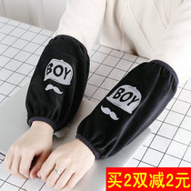 Sleeves for boys Middle school students Sleeves long childrens anti-dirty short sleeves Head womens office work mens sleeves