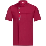 Элитный демисезонный хлопковый лонгслив для работы, короткий рукав, увеличенная толщина