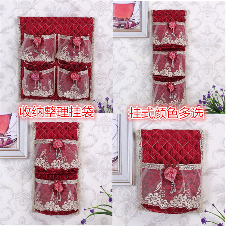 Storage bag Hanging bag Home storage utensils finishing bag Home wall-mounted door behind the dormitory bedroom storage bag