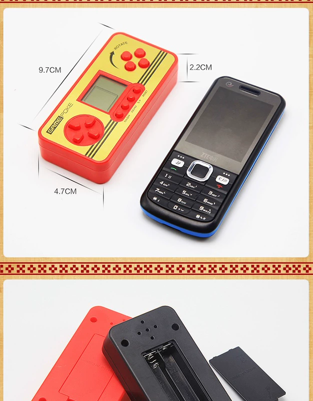 Nintendo gamepoke mini tetris trò chơi điều khiển trò chơi cầm tay điều khiển trò chơi cầm tay trẻ em cổ điển hoài cổ
