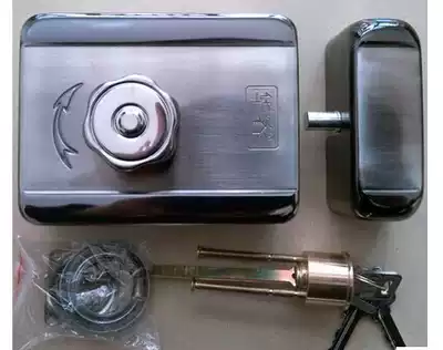 Ultra-silent lock Electronic control lock Unit door electronic lock Rental house motor lock Door lock Huarui with hook mute lock