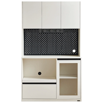 Quanyou Home Modern Cream Style Living Room Meal Preparation Tea Storage Cabinet Wall-mounted Integrated Storage Sideboard 600637