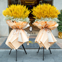 Xiamen flower shop Damais opening flower baskets in the same city are delivered free of charge to a pair of flower express companys housewarming celebration blessings