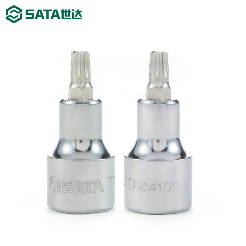 SATA Shida Tools 12 5MM Inner Hexagon Sleeve Screwup Head Batch Head Big Fly 1 2 Sets 24101