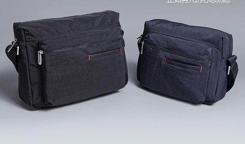 Dudu Philippine người đàn ông giản dị túi vải túi chéo vai Messenger Túi nylon vải Oxford quay ba lô thể thao tuổi trẻ - Túi của con người túi xách