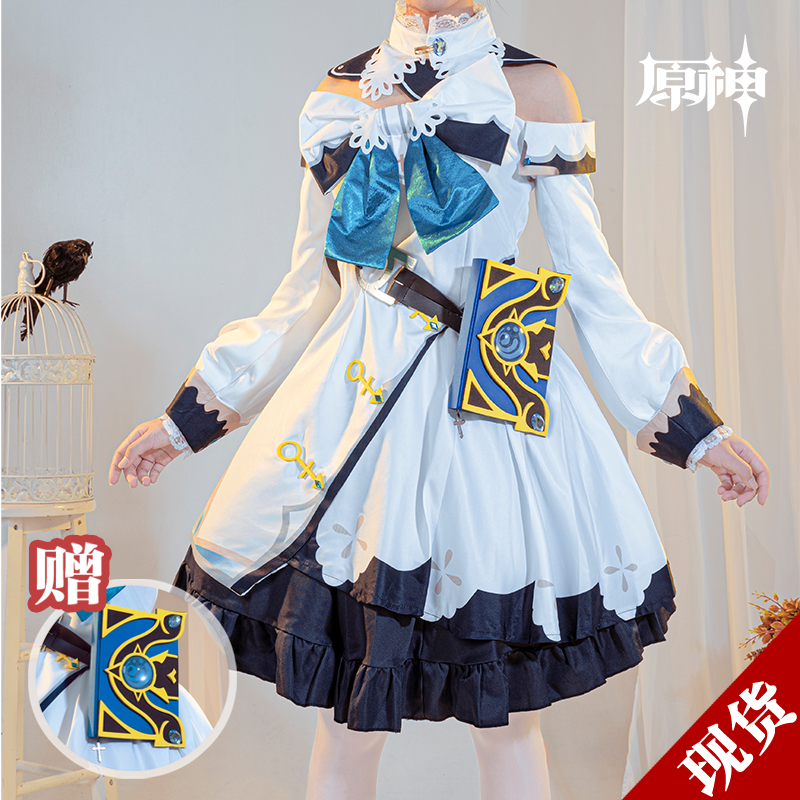 (Manyi Shang) Yuanshen cos clothing initial five-star Barbara cos Royal sister full set cosplay clothing