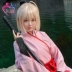 Định mệnh lớn đặt hàng Sakura saber cos Oda Co., Ltd. đèn 袴 trang phục cosplay kimono nữ