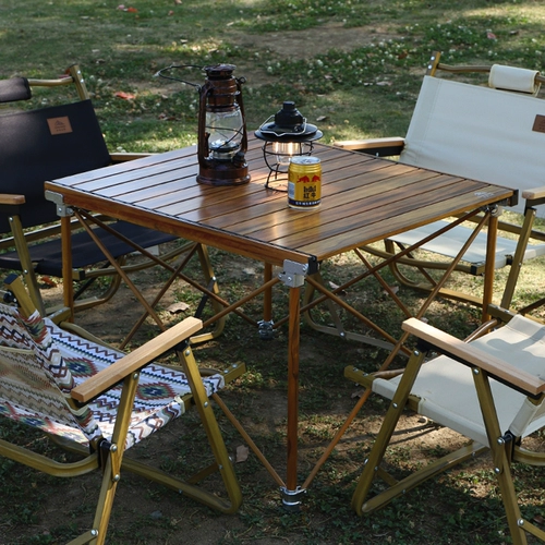 步林 Shanye Outdoor Portable Folding Table Aluminum сплав Ультра -светлый дикий пикник складной стол стул и дикий стол для барбекю