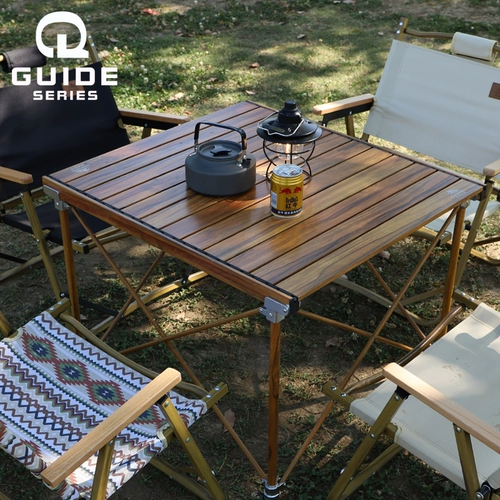 步林 Shanye Outdoor Portable Folding Table Aluminum сплав Ультра -светлый дикий пикник складной стол стул и дикий стол для барбекю