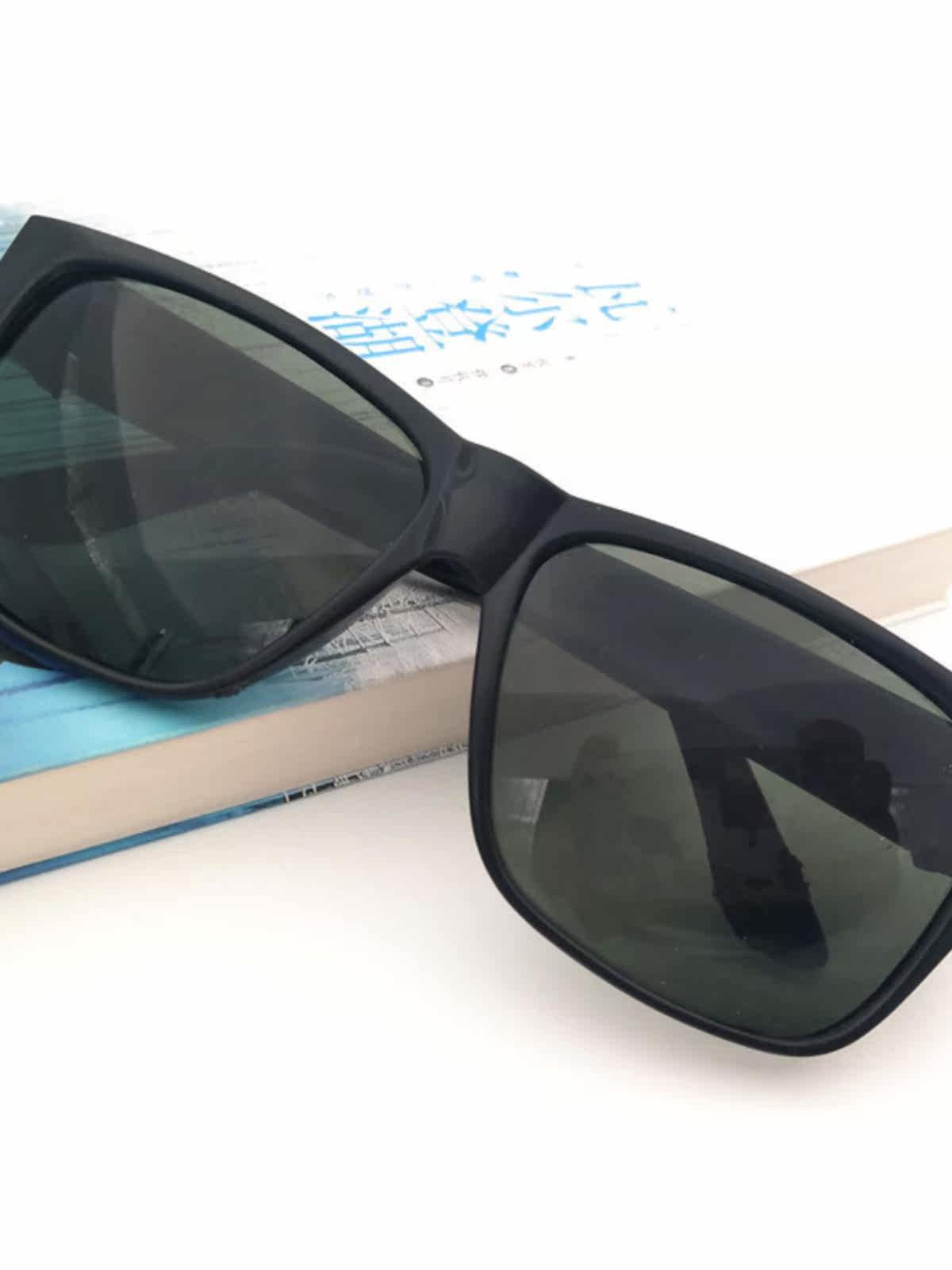 wholesale sunglasses – black welding flat mirror lenses