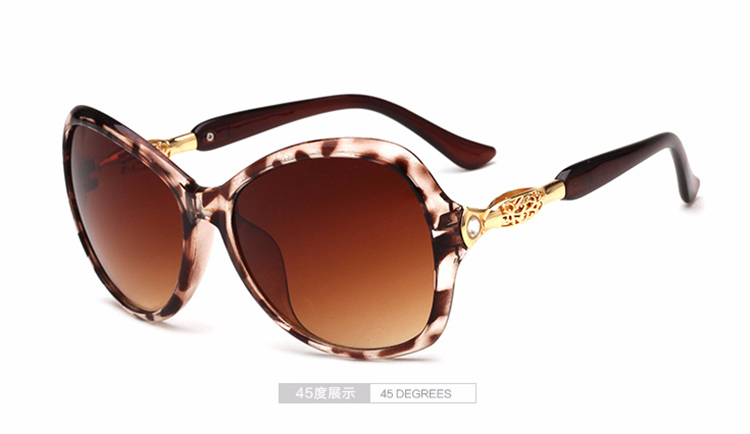 Anti-UVA400 Kính Mát Bảo Vệ UV 2018 New Kim Cương Sunglasses Hollow Sunglasses Bán Buôn